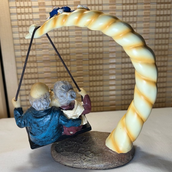 Old Couple on a Swing Home Decor etc. - Picture 6 of 11